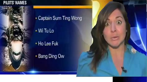 MAJOR NEWS BLOOPER NAMING PILOTS OF DOWNED .